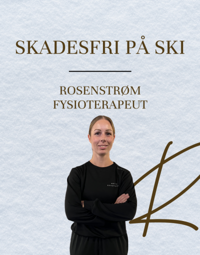 Online kursus, skadesfri på ski Rosenstrøm Fysioterapeut